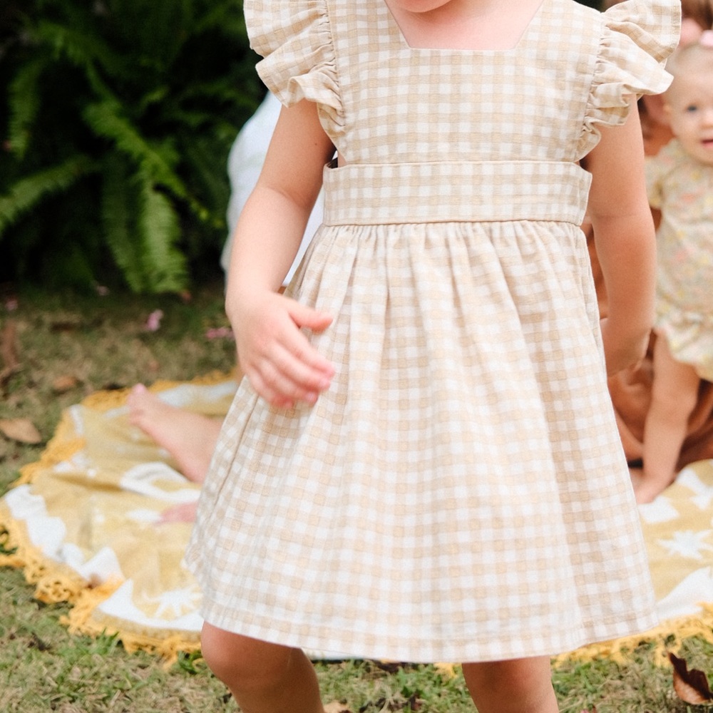 Gingham Checkered Dress